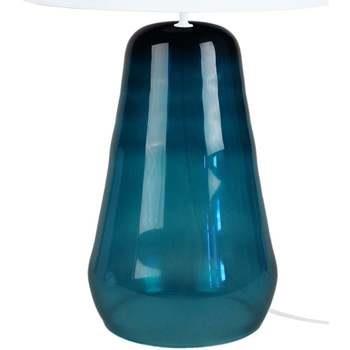 Lampes de bureau Tosel Lampe de chevet conique verre pétrole et blanc