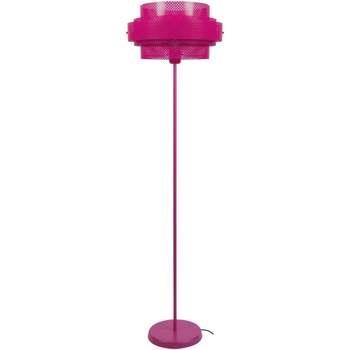 Lampadaires Tosel Lampadaire droit métal rose