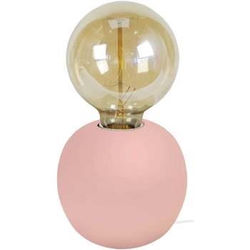 Lampes de bureau Tosel Lampe de chevet globe bois rose