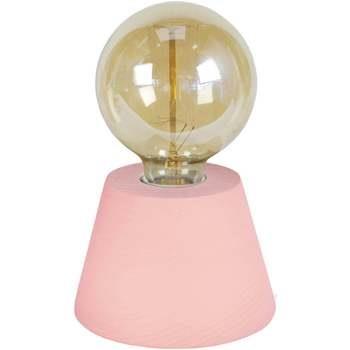 Lampes de bureau Tosel Lampe de chevet conique bois rose