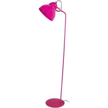 Lampadaires Tosel lampadaire liseuse articulé métal rose