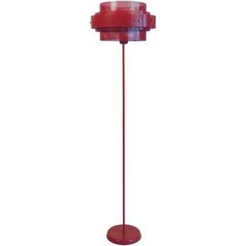 Lampadaires Tosel Lampadaire droit métal rouge