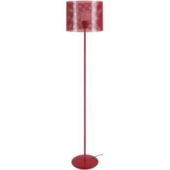 Lampadaires Tosel Lampadaire droit métal rouge