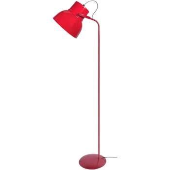 Lampadaires Tosel lampadaire liseuse articulé métal rouge