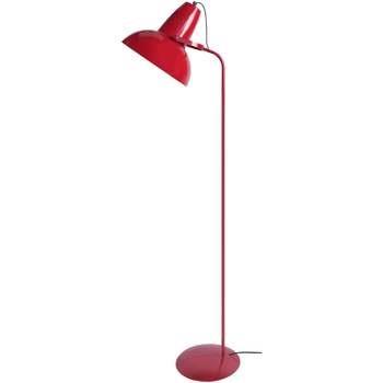 Lampadaires Tosel lampadaire liseuse articulé métal rouge