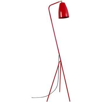 Lampadaires Tosel lampadaire liseuse articulé métal rouge