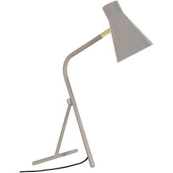 Lampes de bureau Tosel Lampe de bureau articulé métal taupe