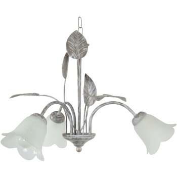 Lustres, suspensions et plafonniers Tosel Lustre multi bras métal taup...