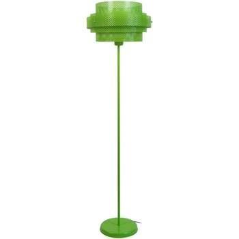 Lampadaires Tosel Lampadaire droit métal vert