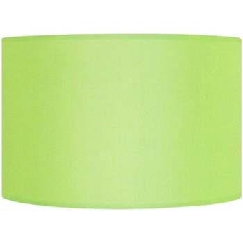 Abats jours et pieds de lampe Tosel Abat-jour cylindrique tissu vert