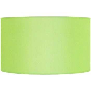 Abats jours et pieds de lampe Tosel Abat-jour cylindrique tissu vert