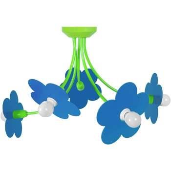 Lustres, suspensions et plafonniers Tosel Lustre multi bras métal vert...