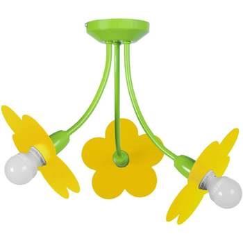 Lustres, suspensions et plafonniers Tosel Lustre multi bras métal vert...