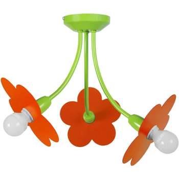 Lustres, suspensions et plafonniers Tosel Lustre multi bras métal vert...