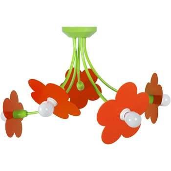 Lustres, suspensions et plafonniers Tosel Lustre multi bras métal vert...