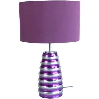 Lampes de bureau Tosel Lampe de chevet conique verre violet