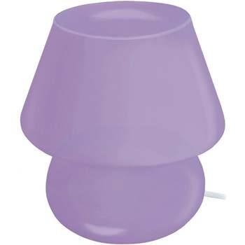 Lampes de bureau Tosel Lampe de chevet champignon verre violet