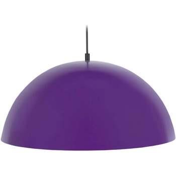 Lustres, suspensions et plafonniers Tosel Suspension dôme métal violet