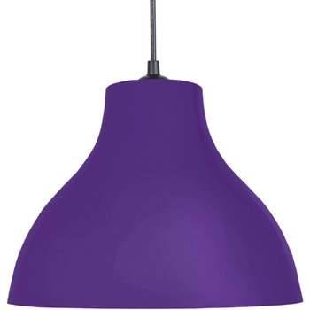 Lustres, suspensions et plafonniers Tosel Suspension dôme métal violet