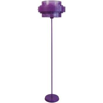 Lampadaires Tosel Lampadaire droit métal violet