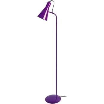 Lampadaires Tosel lampadaire liseuse articulé métal violet