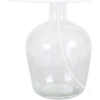 Lampes de bureau Tosel Lampe de chevet bouteille verre transparent et ...