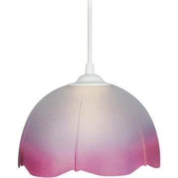 Lustres, suspensions et plafonniers Tosel Suspension cloche verre sati...