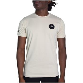 T-shirt Helvetica T shirt homme Ref 57701 Creme
