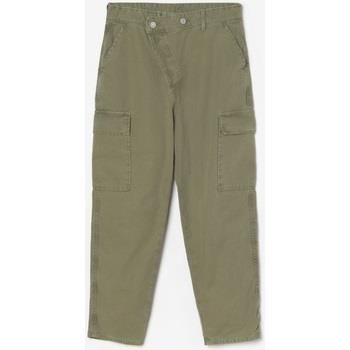 Pantalon Le Temps des Cerises Pantalon cosy army kaki à fermeture asym...