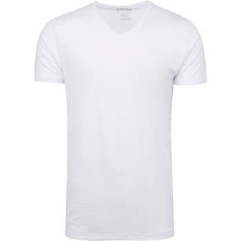 T-shirt Slater T-shirts 10+10 Col V Lot de 2 Blanc