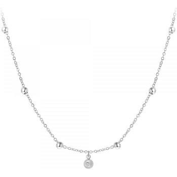 Collier Sc Crystal BD2370-ARGENT-DIAMANT