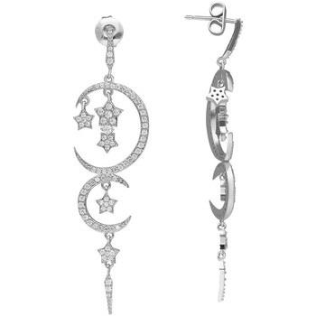 Boucles oreilles Orusbijoux Boucles D'oreilles Stellaires Argentées