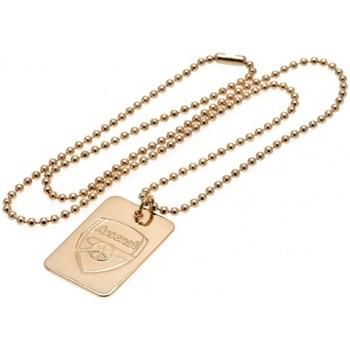 Collier Arsenal Fc Gold Plated