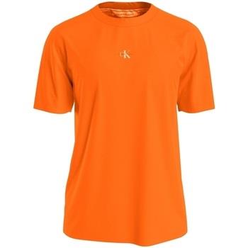 T-shirt Calvin Klein Jeans T shirt homme Ref 59076 SCB Orange