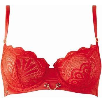 Corbeilles &amp; balconnets Morgan Soutien-gorge à armatures rouge Lau...