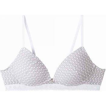 Triangles / Sans armatures Morgan Soutien-gorge coques souples blanc G...