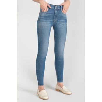 Jeans Le Temps des Cerises Jeans power skinny taille haute 7/8ème bleu