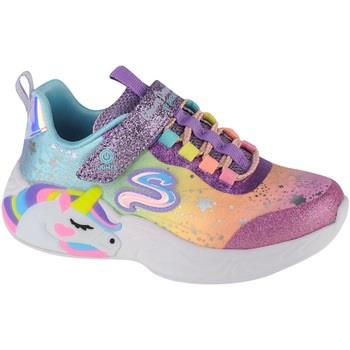 Baskets basses enfant Skechers S-Lights Unicorn Dreams