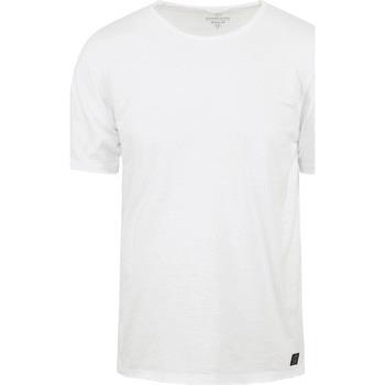 T-shirt Dstrezzed T-shirt Mc Queen Mélangé Blanc