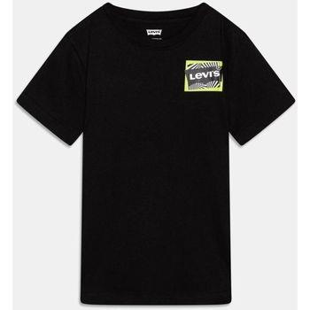 T-shirt enfant Levis 9EH897 ILLUSION LOGO-023 BLACK
