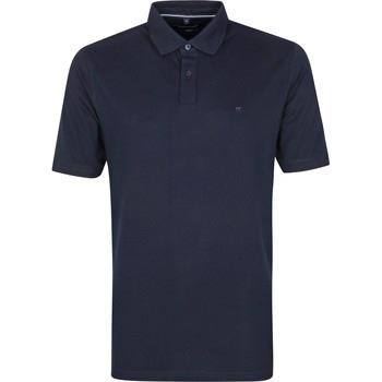 T-shirt Casa Moda Polo Stretch Bleu Foncé