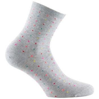 Chaussettes Kindy Socquettes en coton et plumetis coloré MADE IN FRANC...