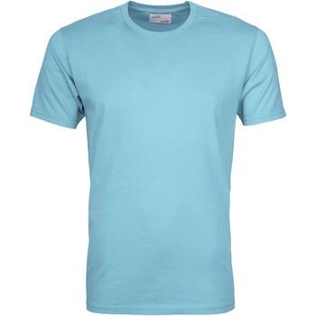 T-shirt Colorful Standard T-shirt Bleu Polaire