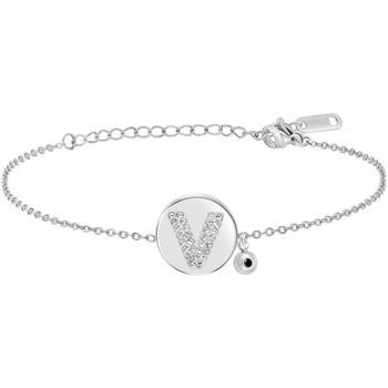 Bracelets Sc Crystal BD2693-ARGENT-V-DIAMANT