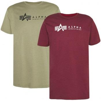 T-shirt Alpha Pack de 2 ALPHA LABEL