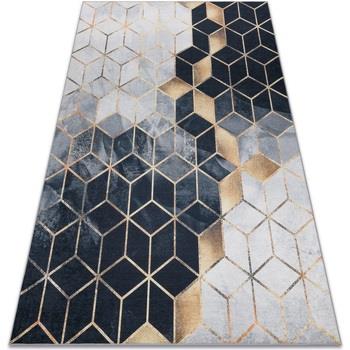 Tapis Rugsx Tapis lavable ANDRE 1171 Cube, géométrique antid 160x220 c...