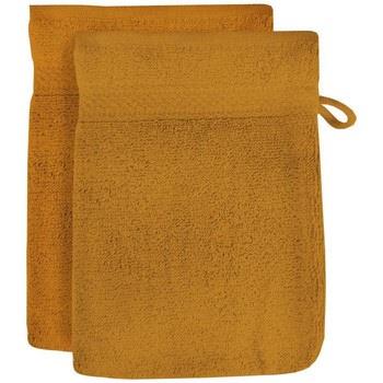 Serviettes et gants de toilette Soleil D'Ocre Lagune