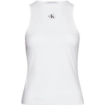 T-shirt Calvin Klein Jeans Debardeur Ref 59443 YAF Blanc