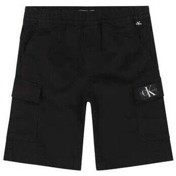 Short enfant Calvin Klein Jeans IB0IB01608 CARGO SHORTS-BEH BLACK