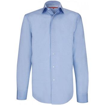 Chemise Andrew Mc Allister chemise coupe droite premium workin bleu